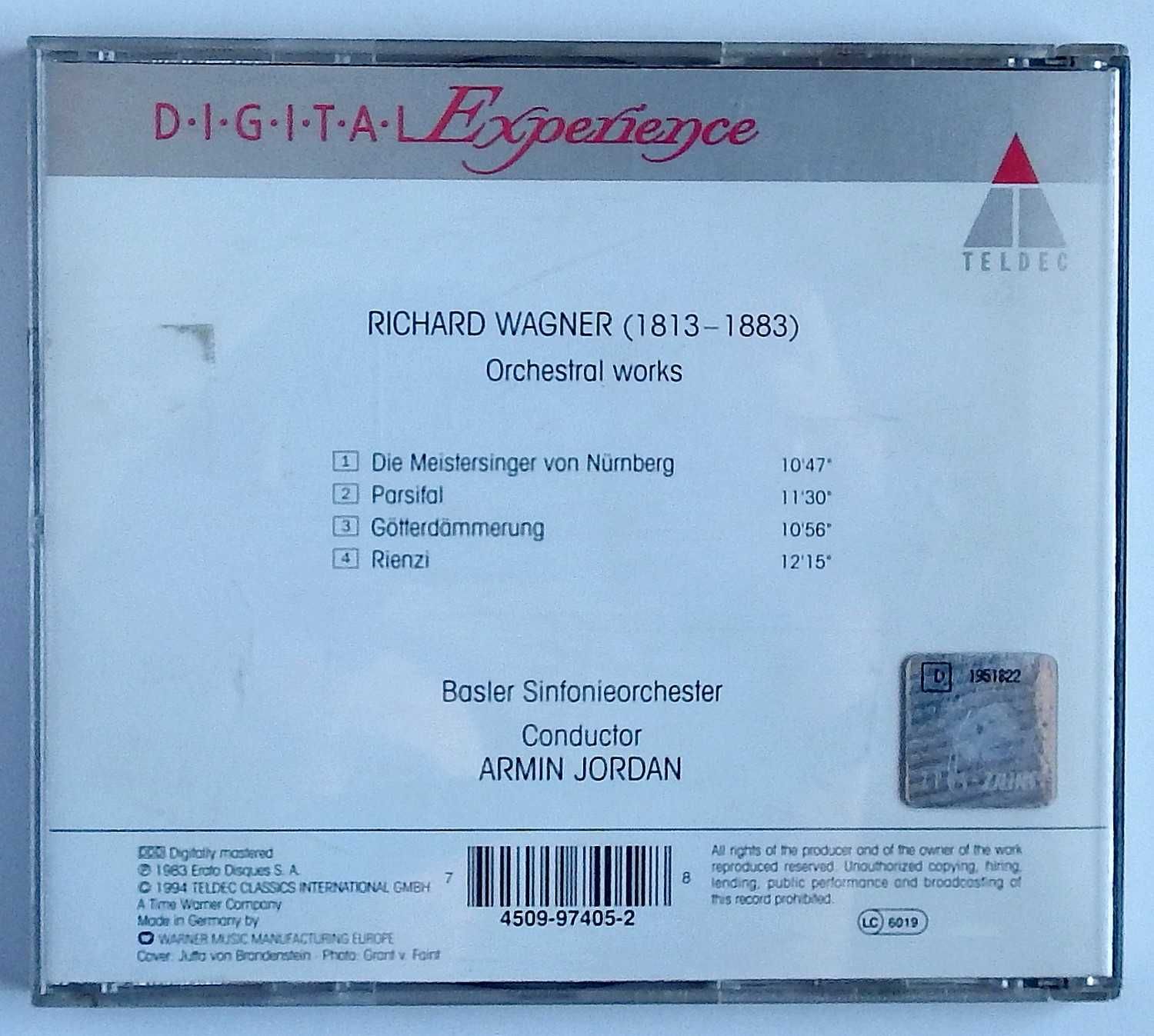 CD Wagner - Orchestral Works