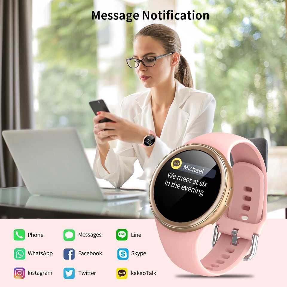 Smart Watch - LEMFO - masculino e feminino.