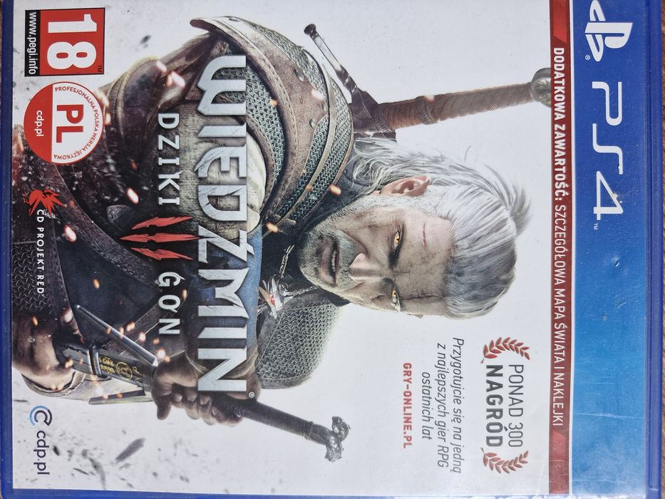 Wiedźmin III Dziki Gon gra na PS4