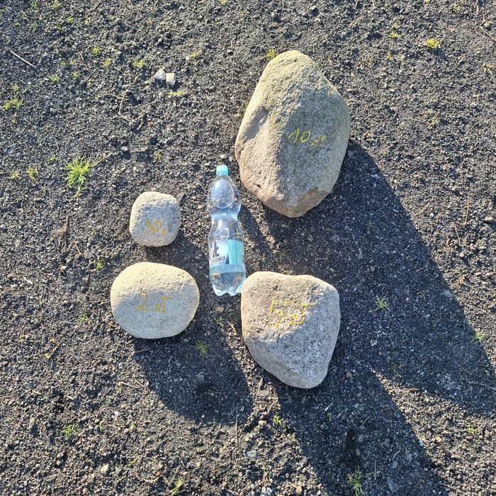 Kamień polny otoczak.