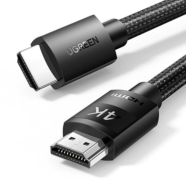Ugreen HDMI cable 2.0/4K 2m czarny (HD119, 40101)