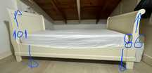 Cama Bateau Branca Homes in Heaven
