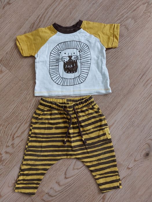 Ubranka chłopca paka zestaw 68 jesień Newbie Next H&M Smyk