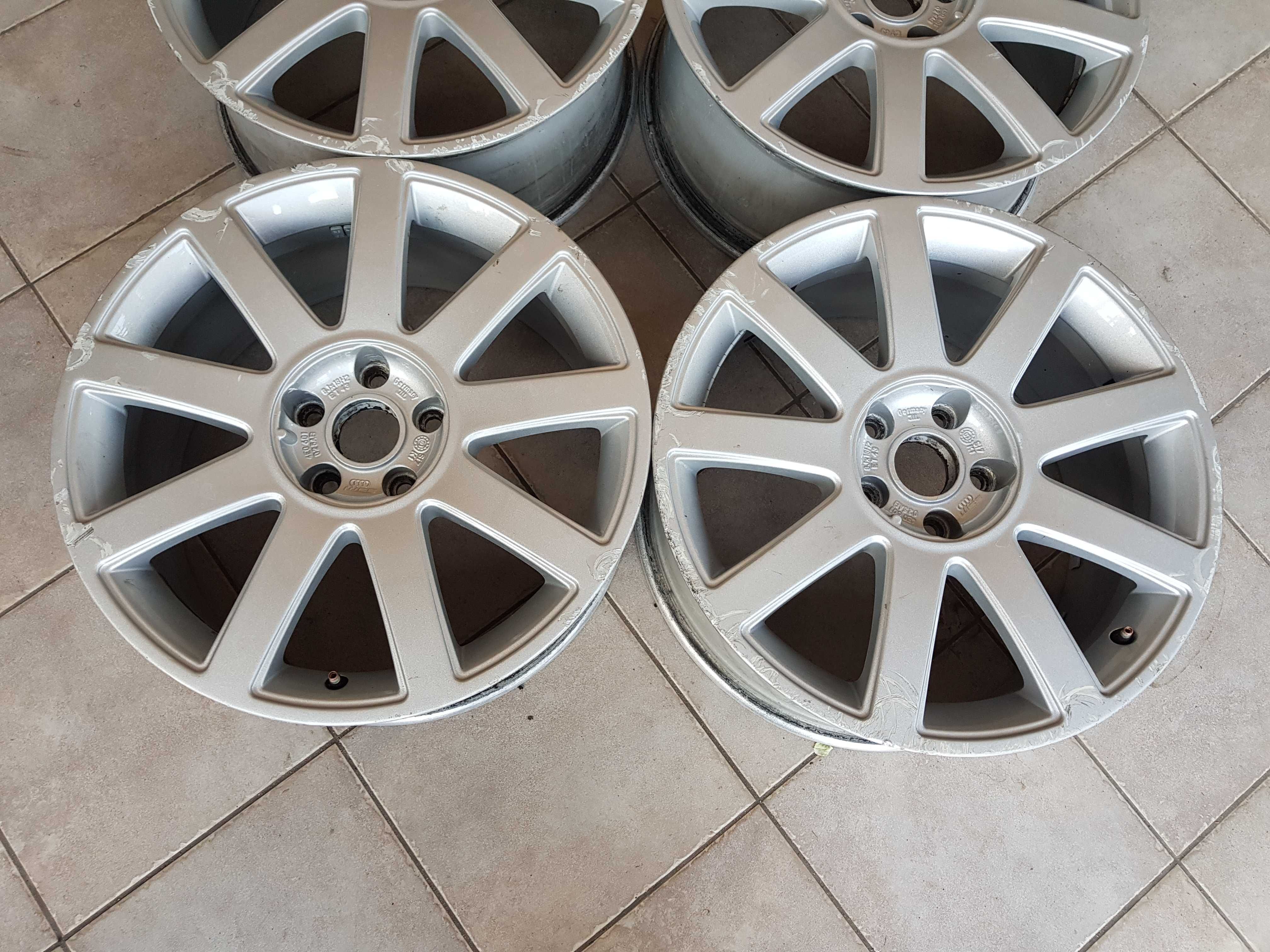Felgi oryginał Audi A4 B6 b7 A6 c5 c6 8x18 et43 5x112 Multispoke Sline