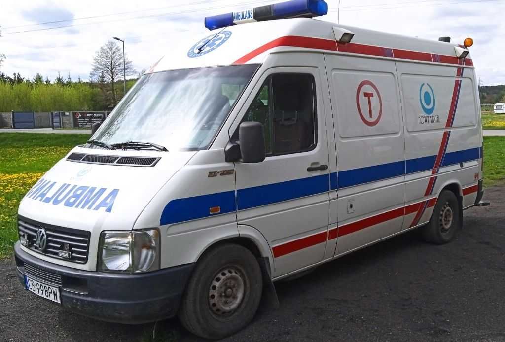Volkswagen Lt 35 Karetka Ambulans 2,8 TDI 2004r Crafter klima kamper