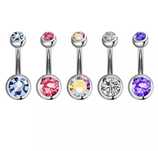 Piercing Umbigo Aco cirurgico NOVOS