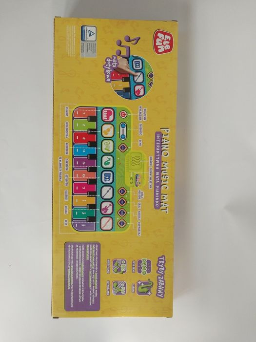 Zabawka edukacyjna Pianino pomysł na prezent instrument dla dziecka 2+