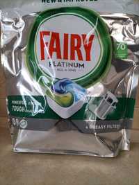 Італія таблетки капсули для посудомийки Fairy platinum Finish
