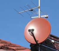 Ustawianie montaż anten satelitarnych, ustawienie DVBT,montaż internet