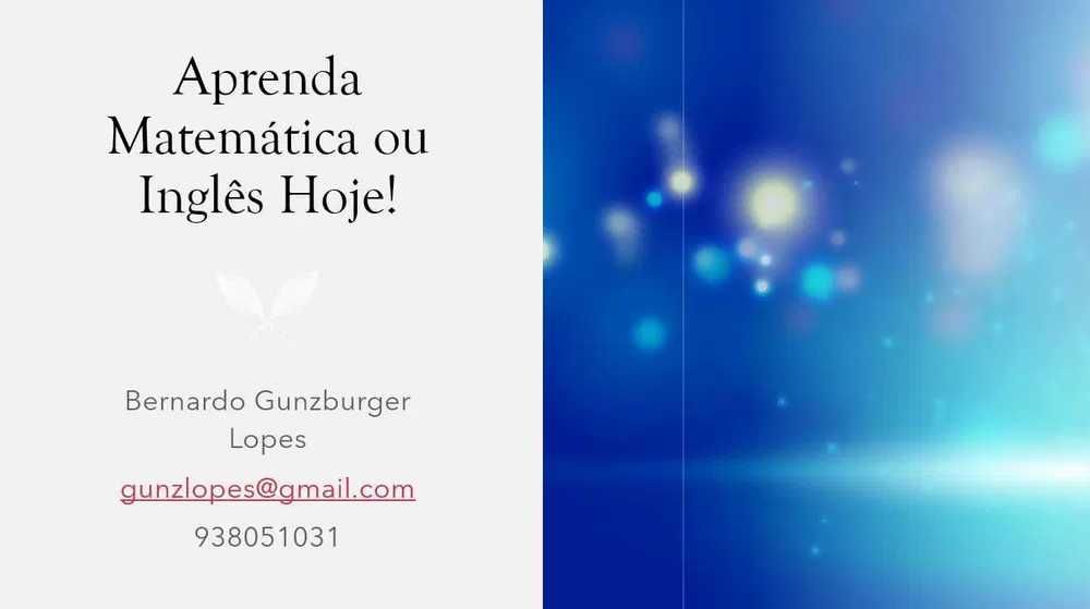 Aprenda Matemática ou Inglês Fácilmente!