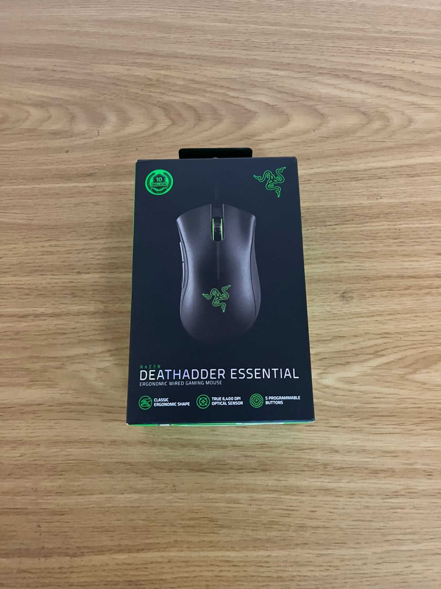 Rato Razer DeathAdder Essential Preto