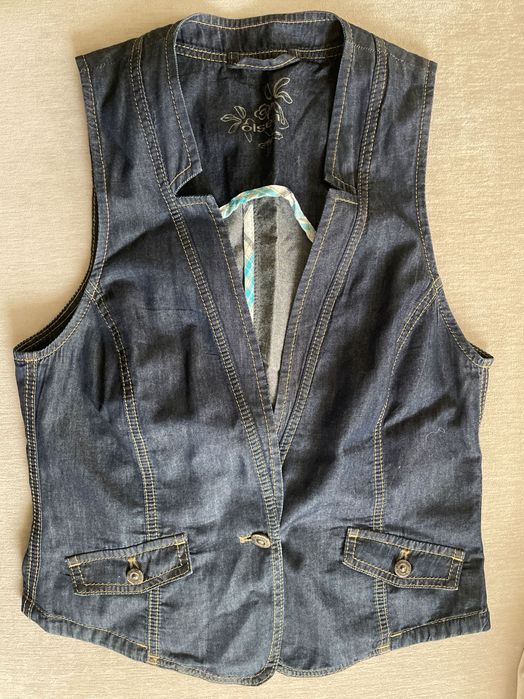 Жилет джинсовий 36 розмір
