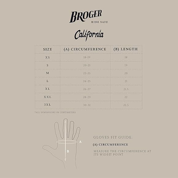 Мотоперчатки  Broger California USA (L)