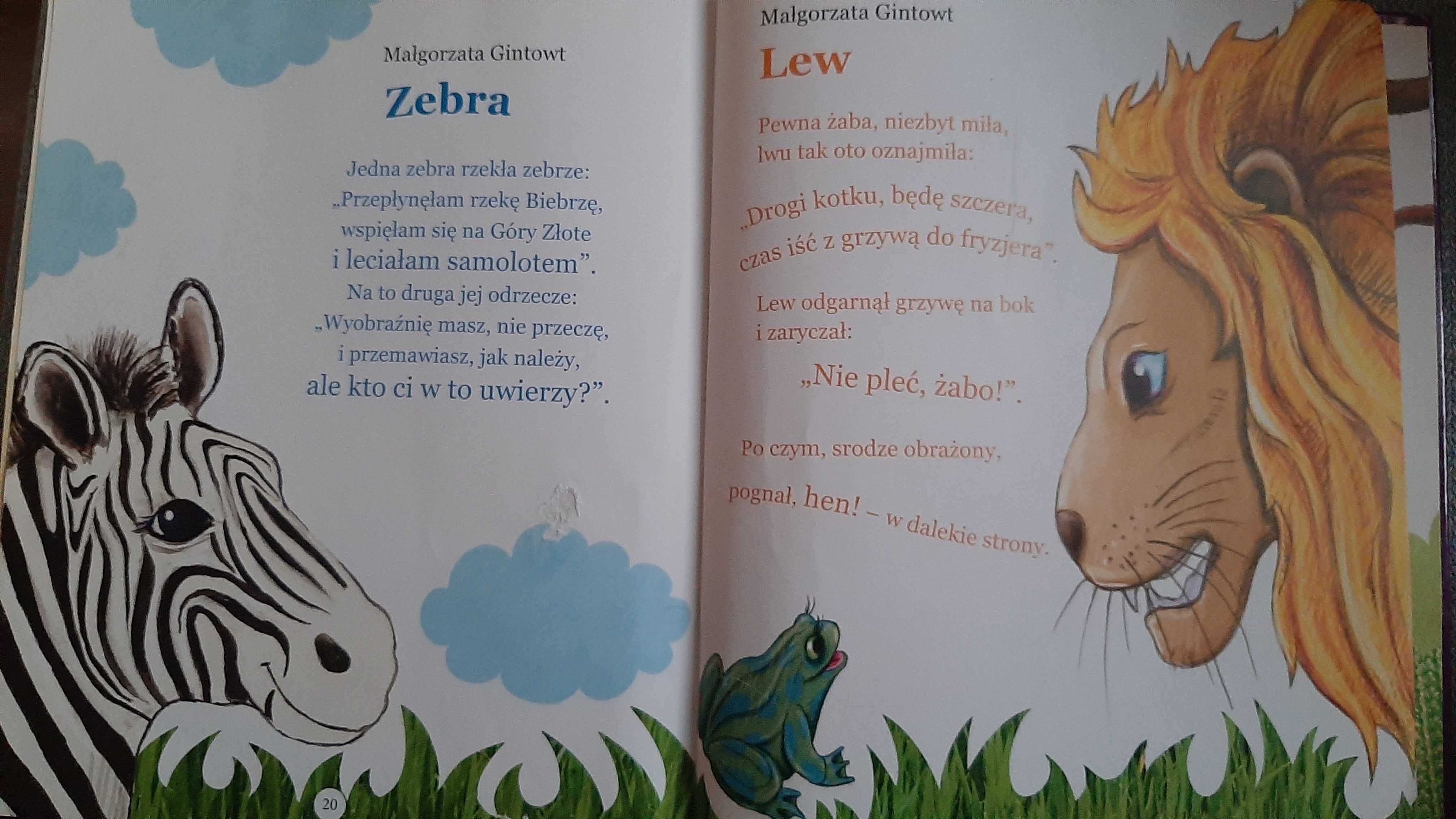 Komplet 5 książ dla maluszka Biblioteczka Przedszkolaka baśnie wiersze