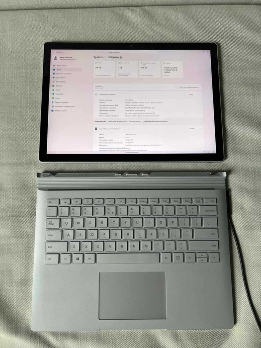 Microsoft Surface Book 3 – i7, 16GB RAM, Windows 11 Pro
