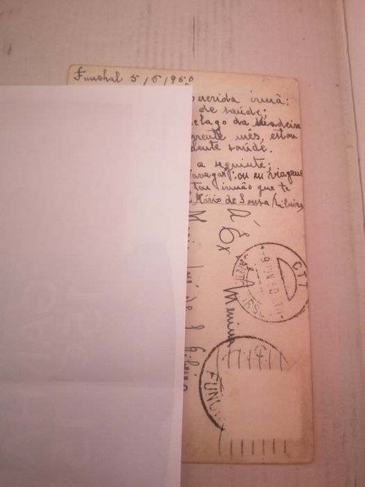 3 Bilhetes postais antigos (p/b) | Funchal (Madeira)