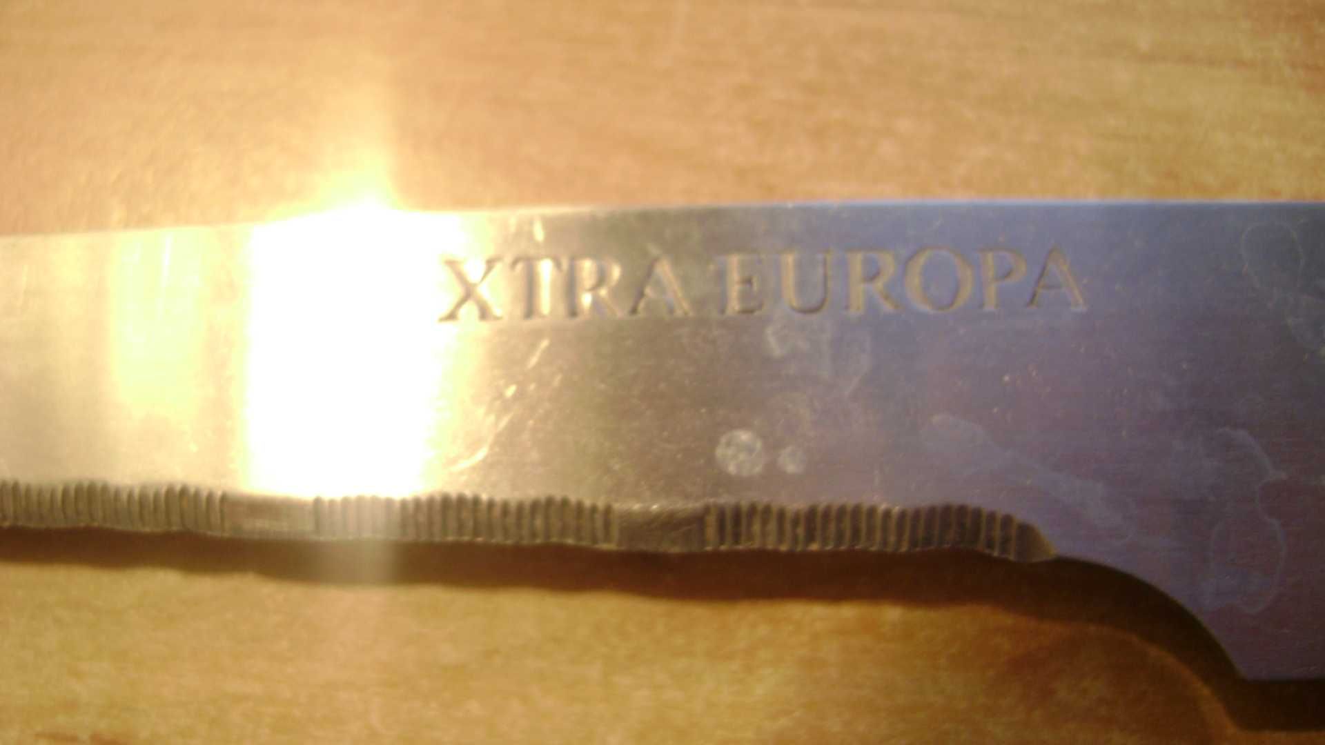Starocie z PRL Stare sztućce Zestaw 2 noże kuchenne XTRA EUROPA tanio