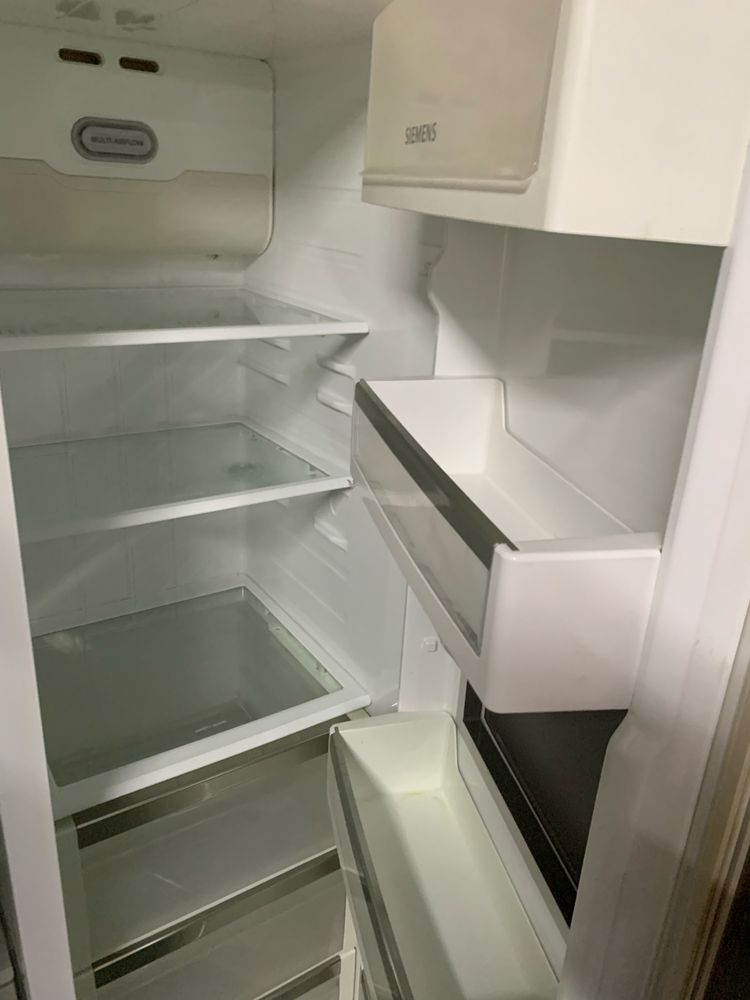 Frigorifico siemens americano cinza