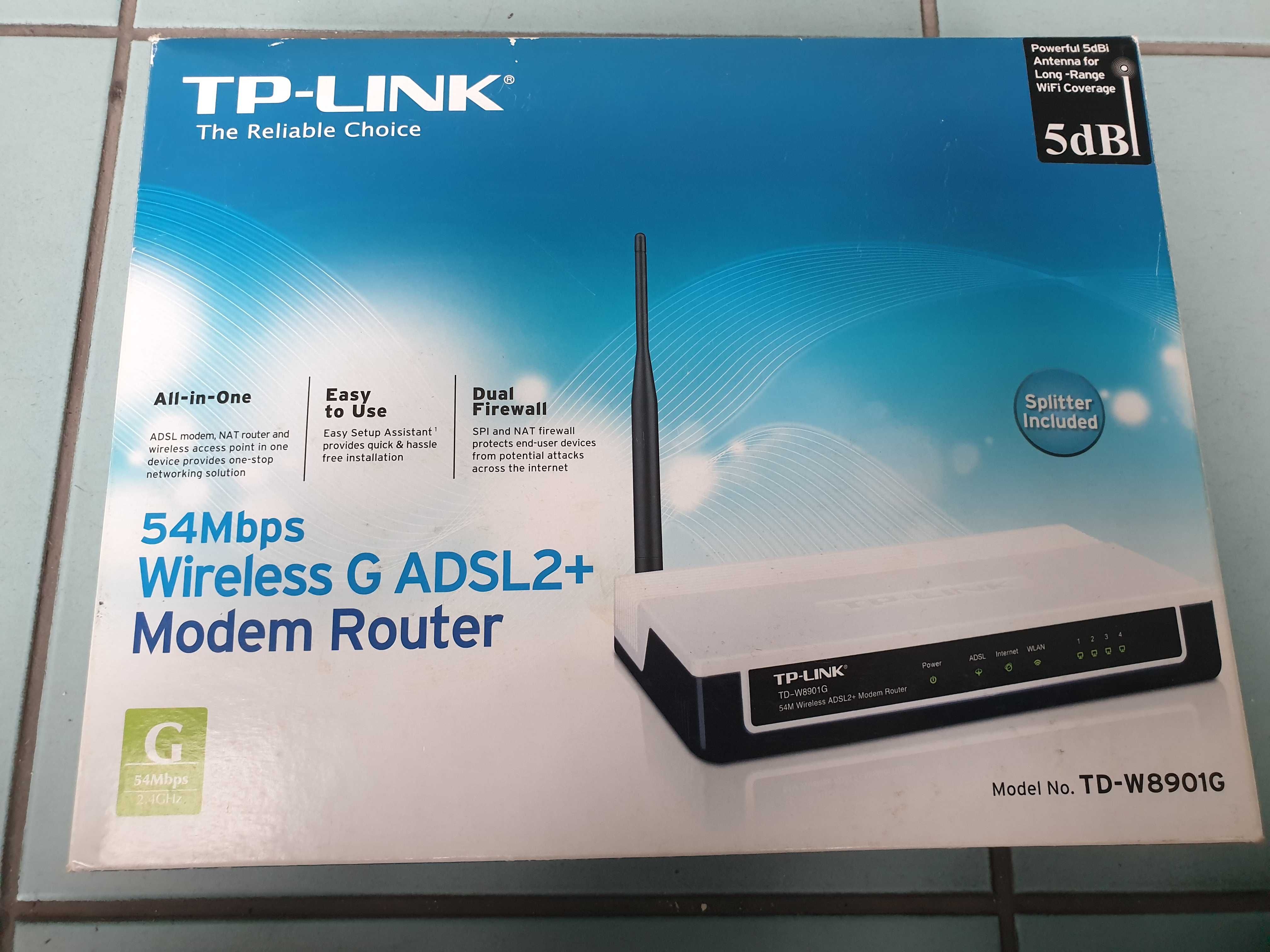 Router Tp-link Wireless G ADSL2+