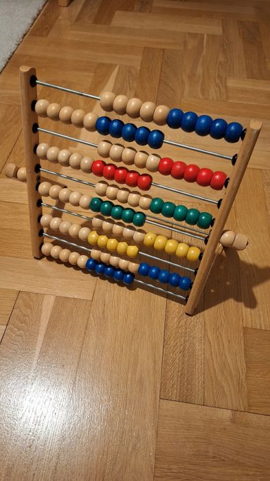 Liczydło drewniane Ikea