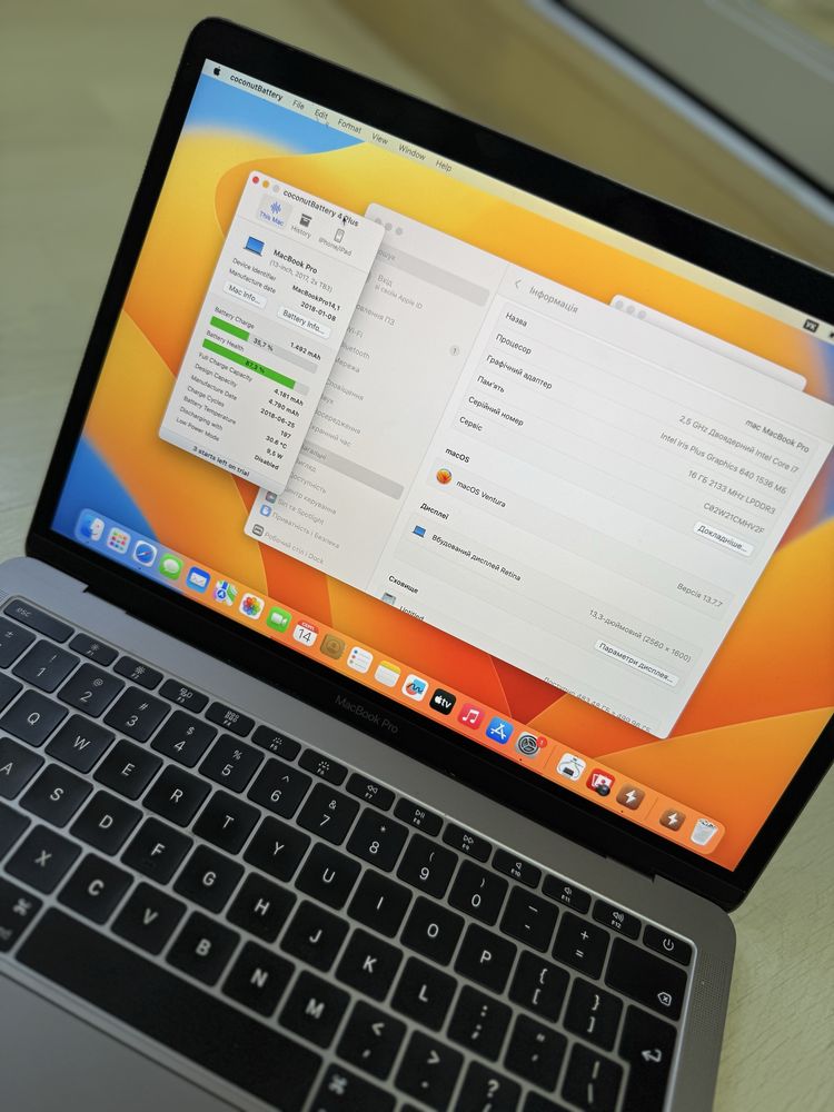 Macbook Pro 2017 i7 16 512 хороший стан