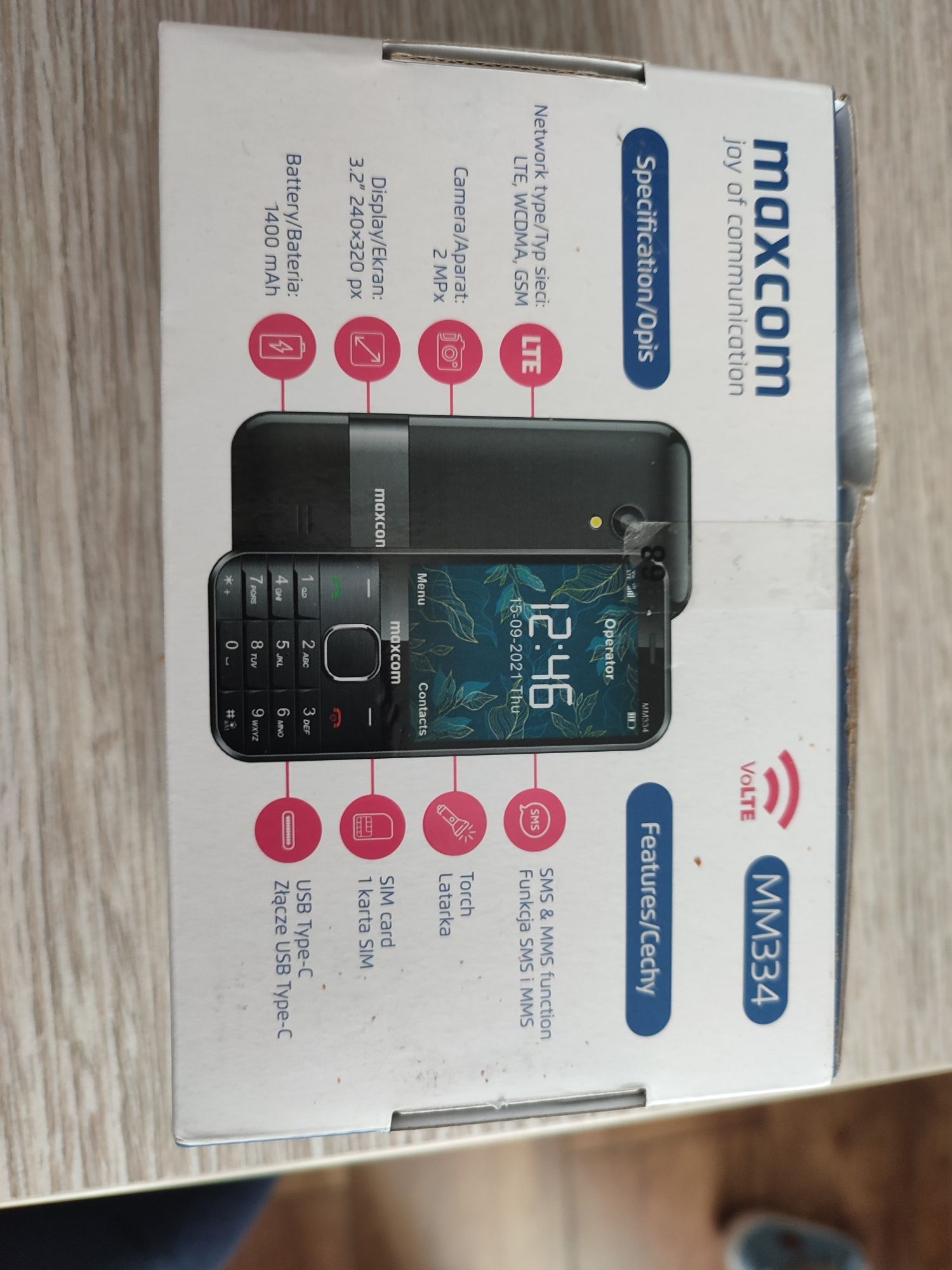 Telefon max com mm334