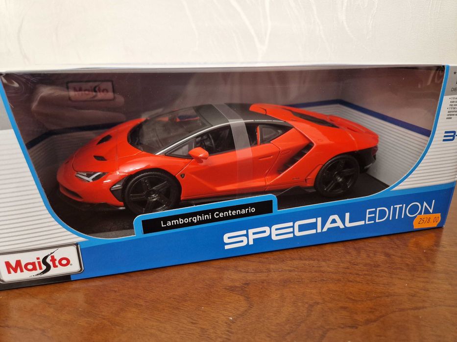 Лот №24.Lamborghini Centenario. 1/18 Maisto.