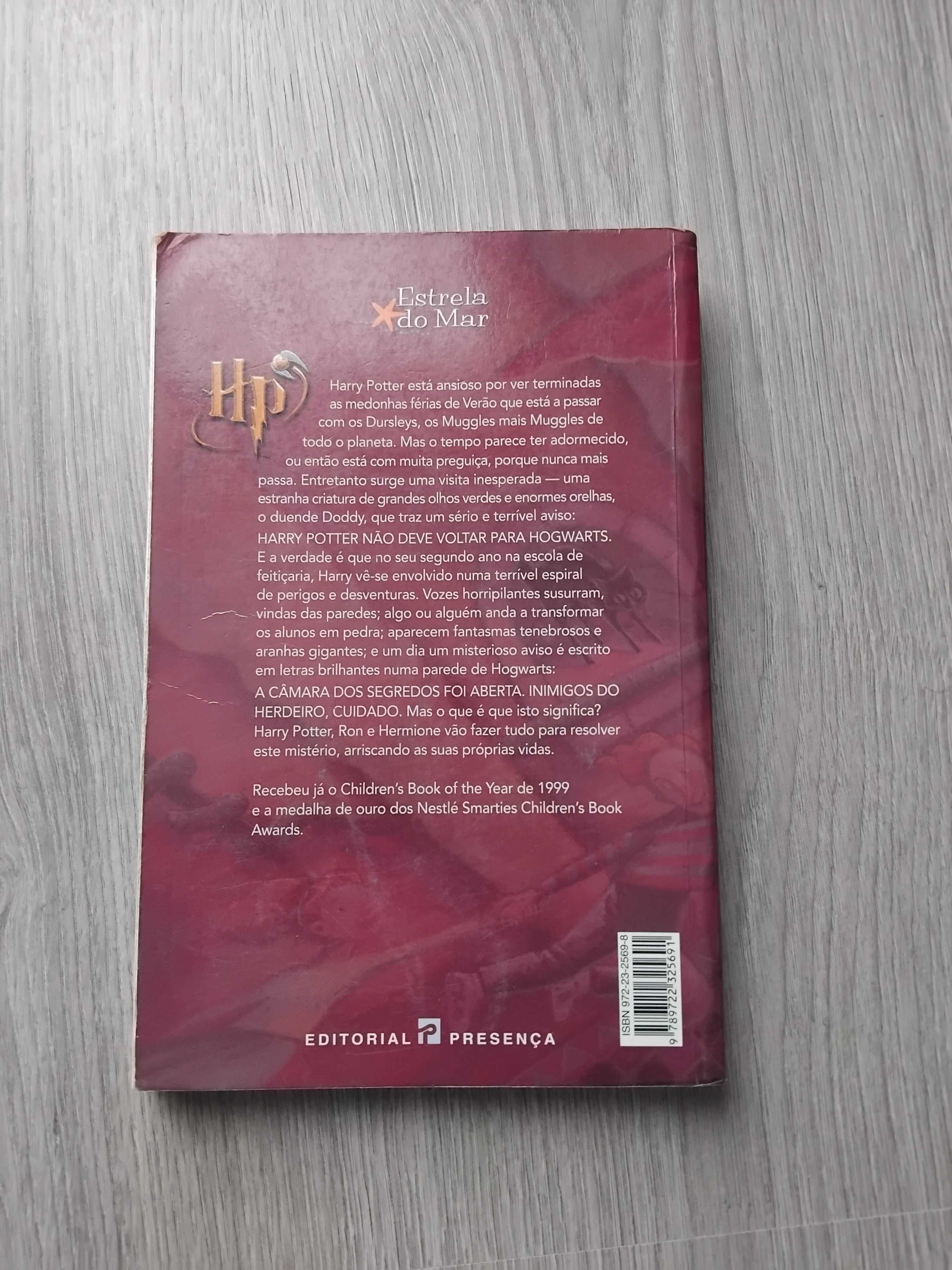 Livro Harry Potter e a Câmara dos Segredos J. K. Rowling 5ª Edição
