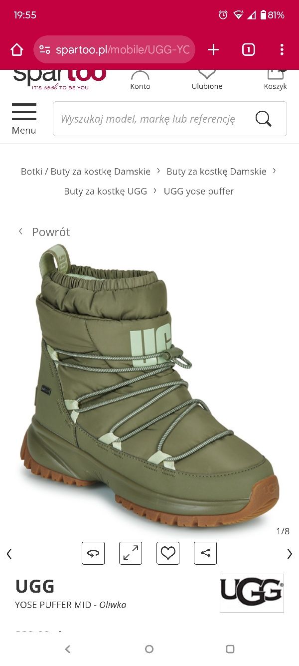 UGG zimowe buty nowe