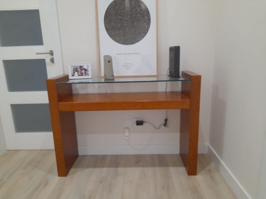 Vendo consola em cerejeira maciça