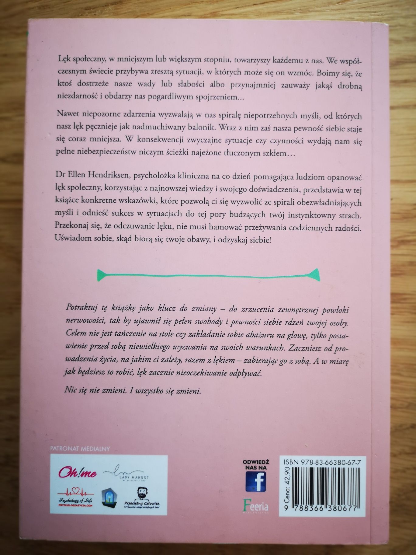 Jak przestać się bać - Ellen Hendriksen