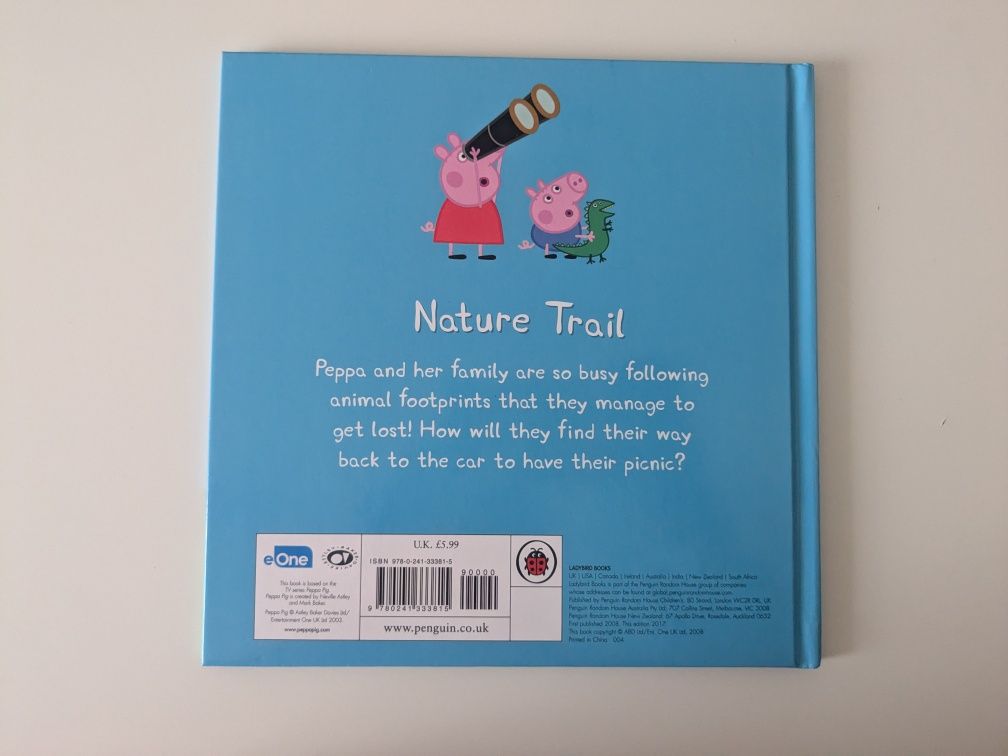 Nowa Peppa Pig – Nature Trail książeczka po angielsku