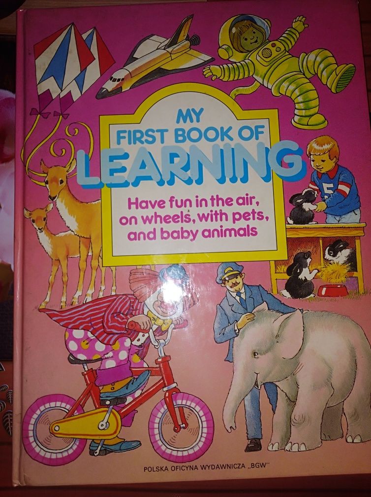 Продам книгу - учебник по английскому языку My first book of learning