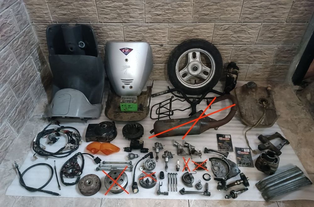 Разборка/Пластик Хонда Дио 18/25/27/28/SR/ZX/Fit
