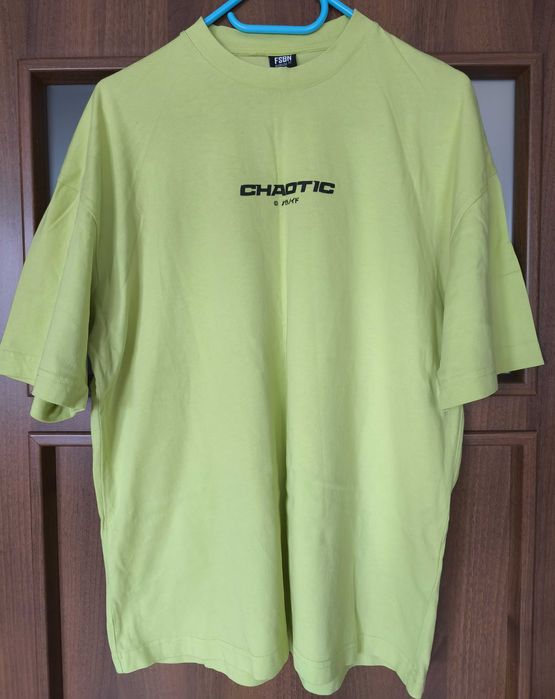Seledynowy T-shirt manga anime Chaotic