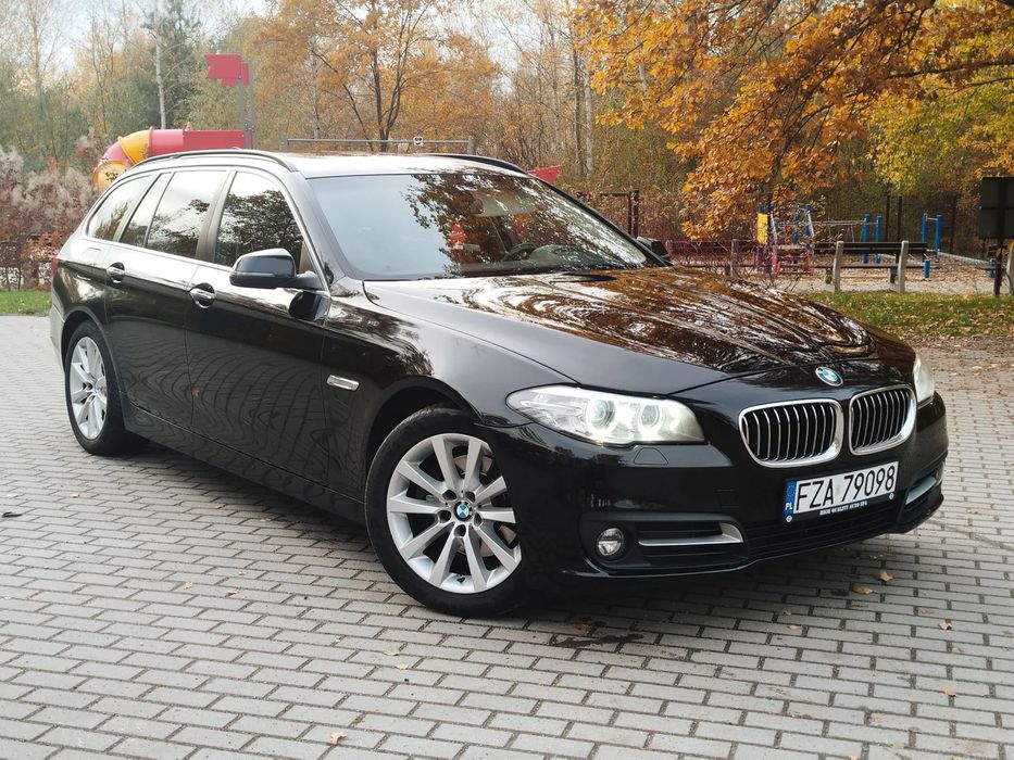 BMW Seria 5 BMW 5 f11 2014r 520d b47 automat duża navi rozrząd