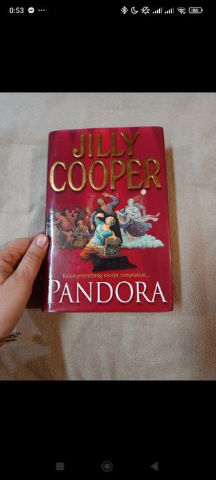 Livro "Pandora" autografado