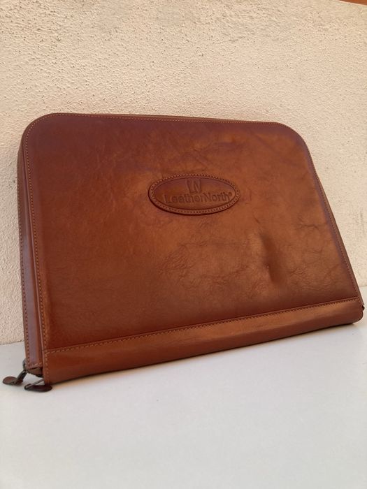 Pasta de Couro LeatherNorth – Vintage – Excelente Estado
