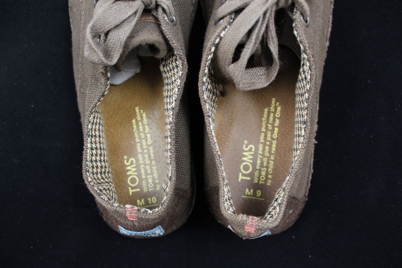 Piękne buty TOMS roz M9 i M10 , espadryle