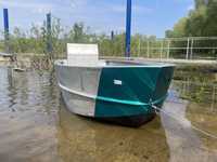 Łódka aluminiowa 5 metrów, łódź wędkarska.