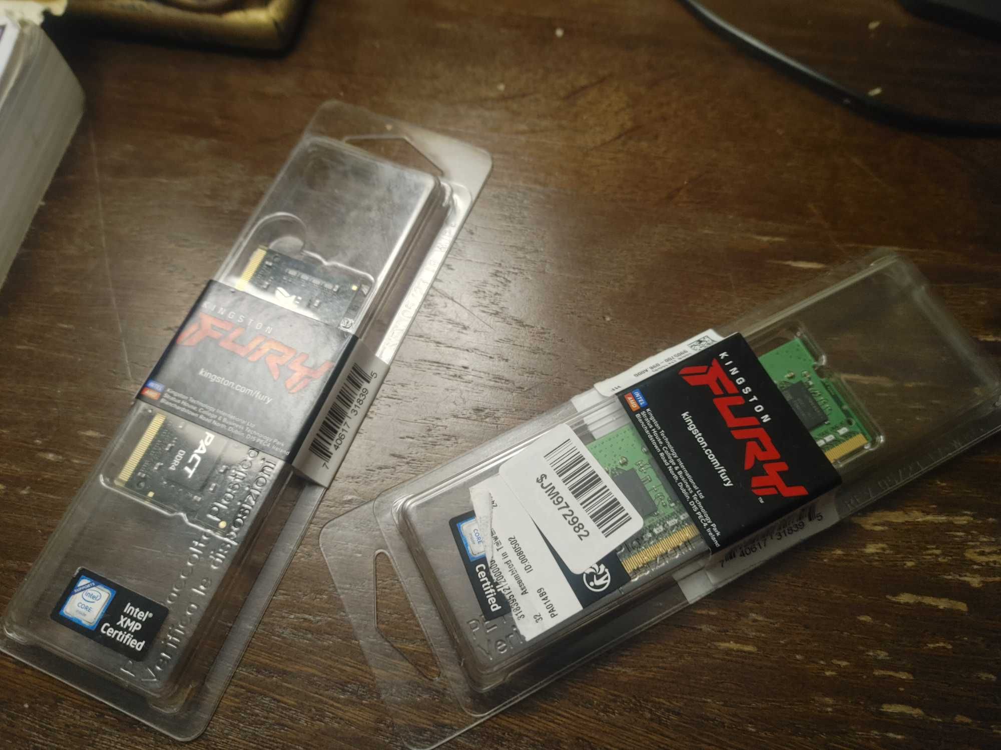 Оперативна пам’ять DDR4 SO-DIMM 24 ГБ (16+8) — Нова + Б/в