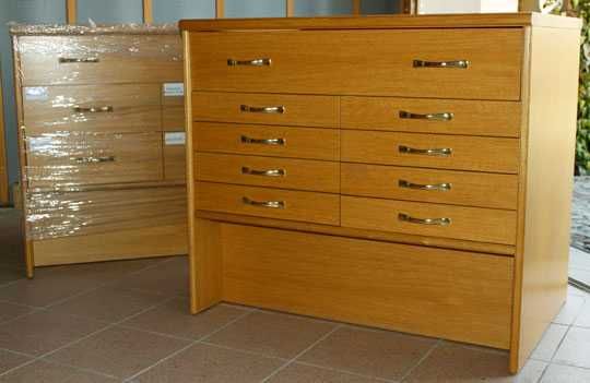 Regał z szufladkami - pracownia