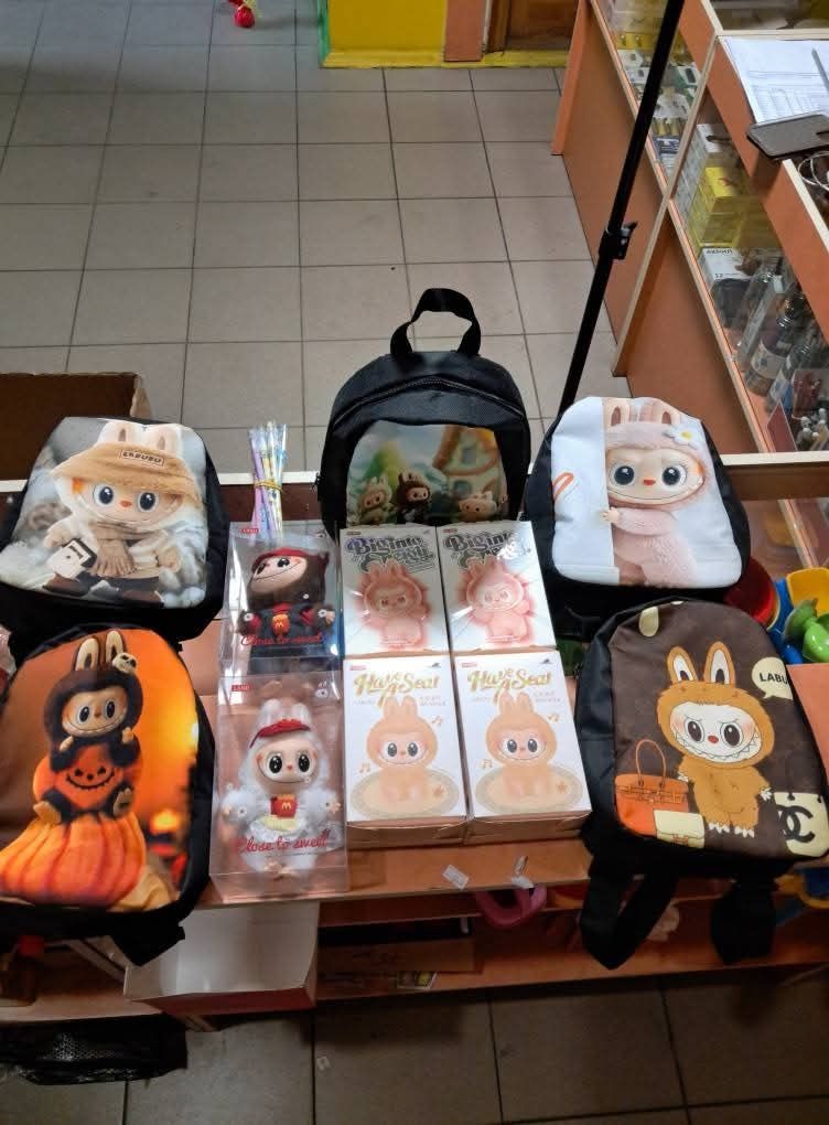 Блелок іграшка Labubu лабубу 2, 3 серія, coca cola, макдональд, Рюкзак