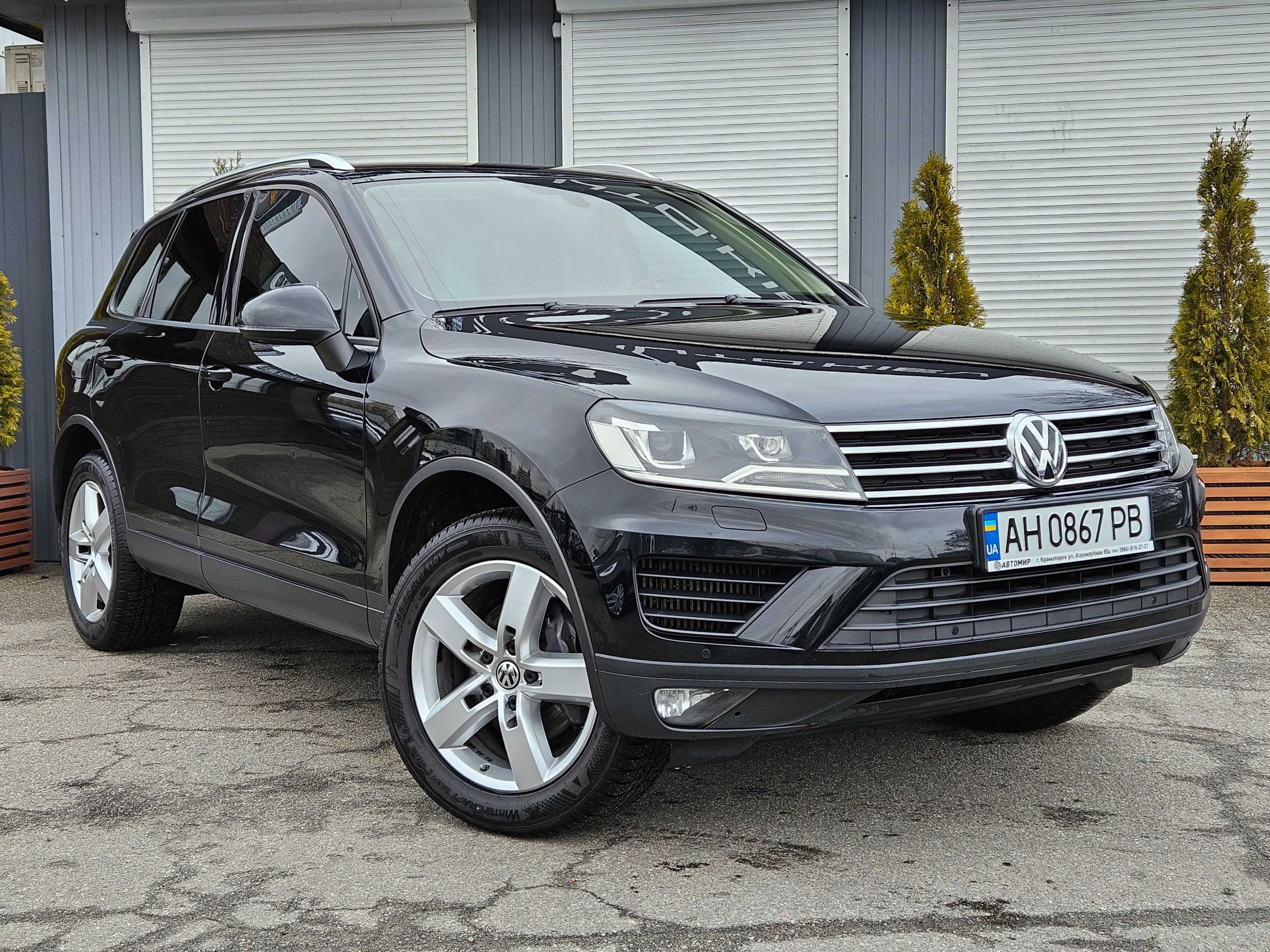 Volkswagen Touareg 3.0TDI, на ПНЕВМО! 2017р.