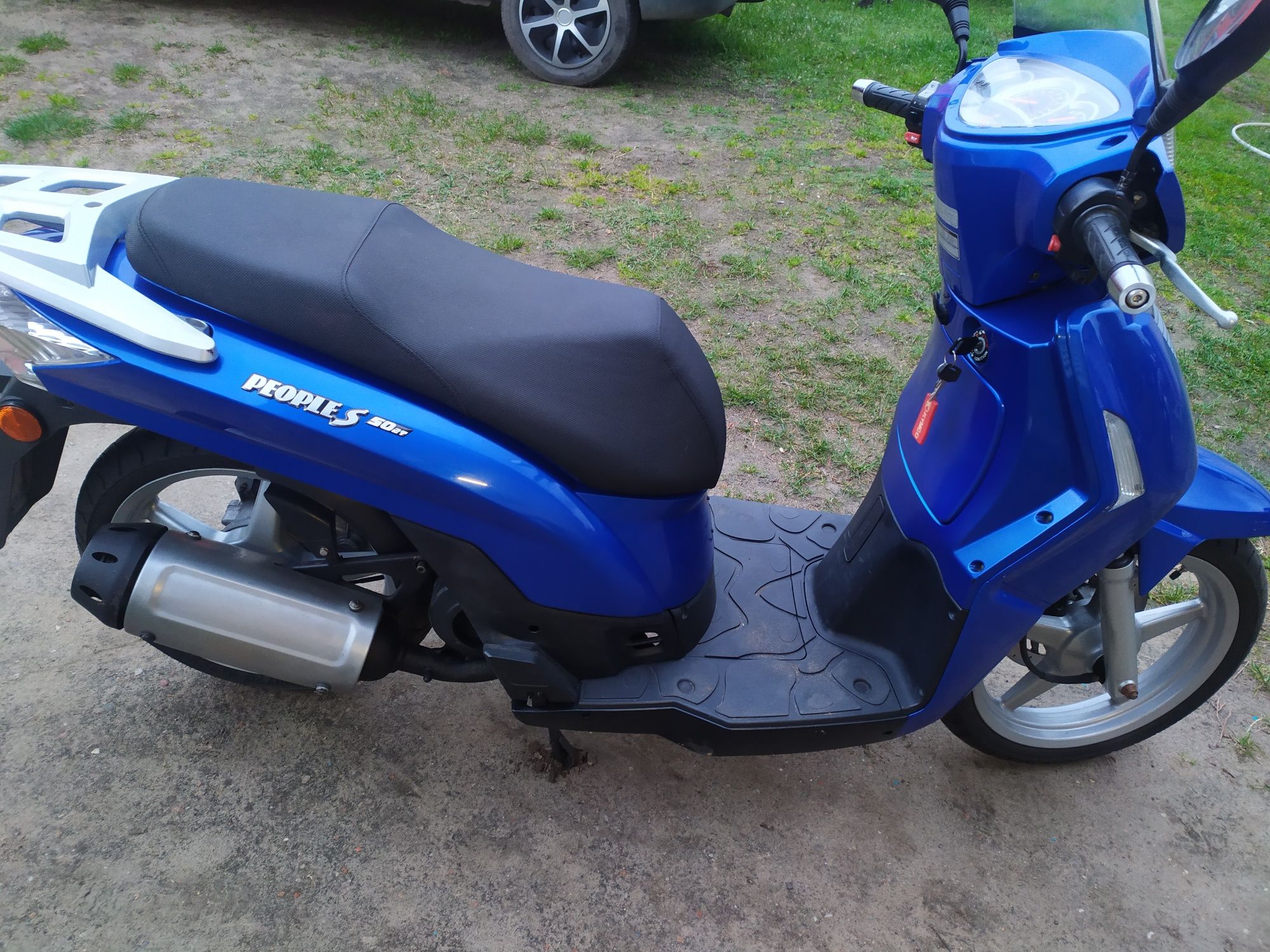 Skuter Motorower 50 2008 rok niebieski