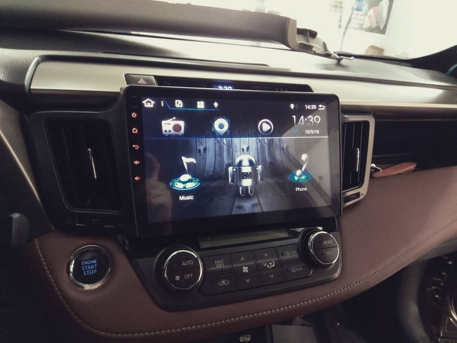 Автомагнитола Toyota RAV 4 Android  PX5 4/32g IPS GPS Wi-Fi USB