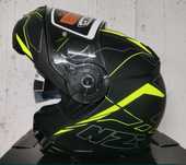 Capacete NZI Combi 2 Sword Fluor / Preto Matte ( NOVOS )