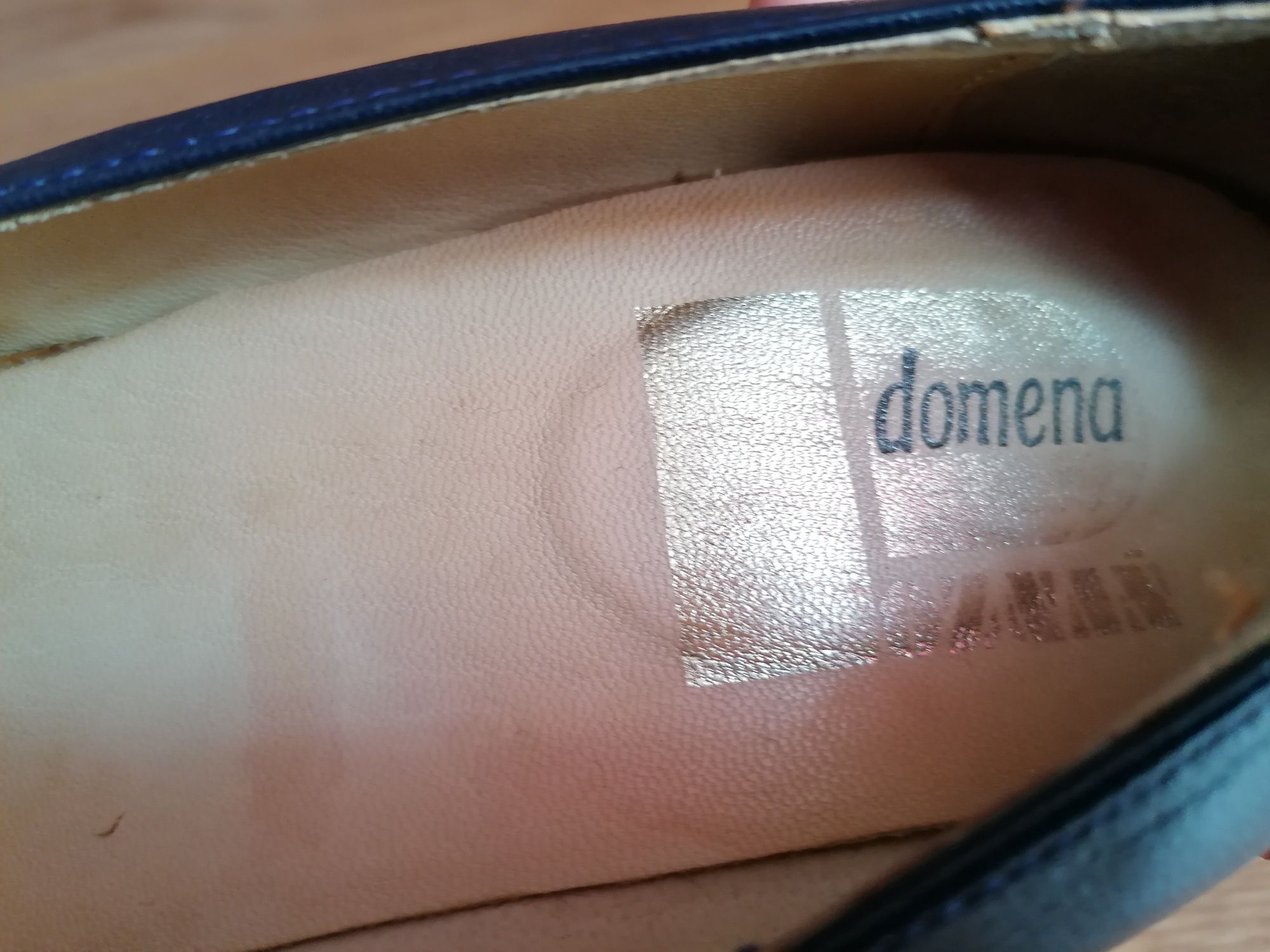Domena Poznań buty skórzane polskie retro
