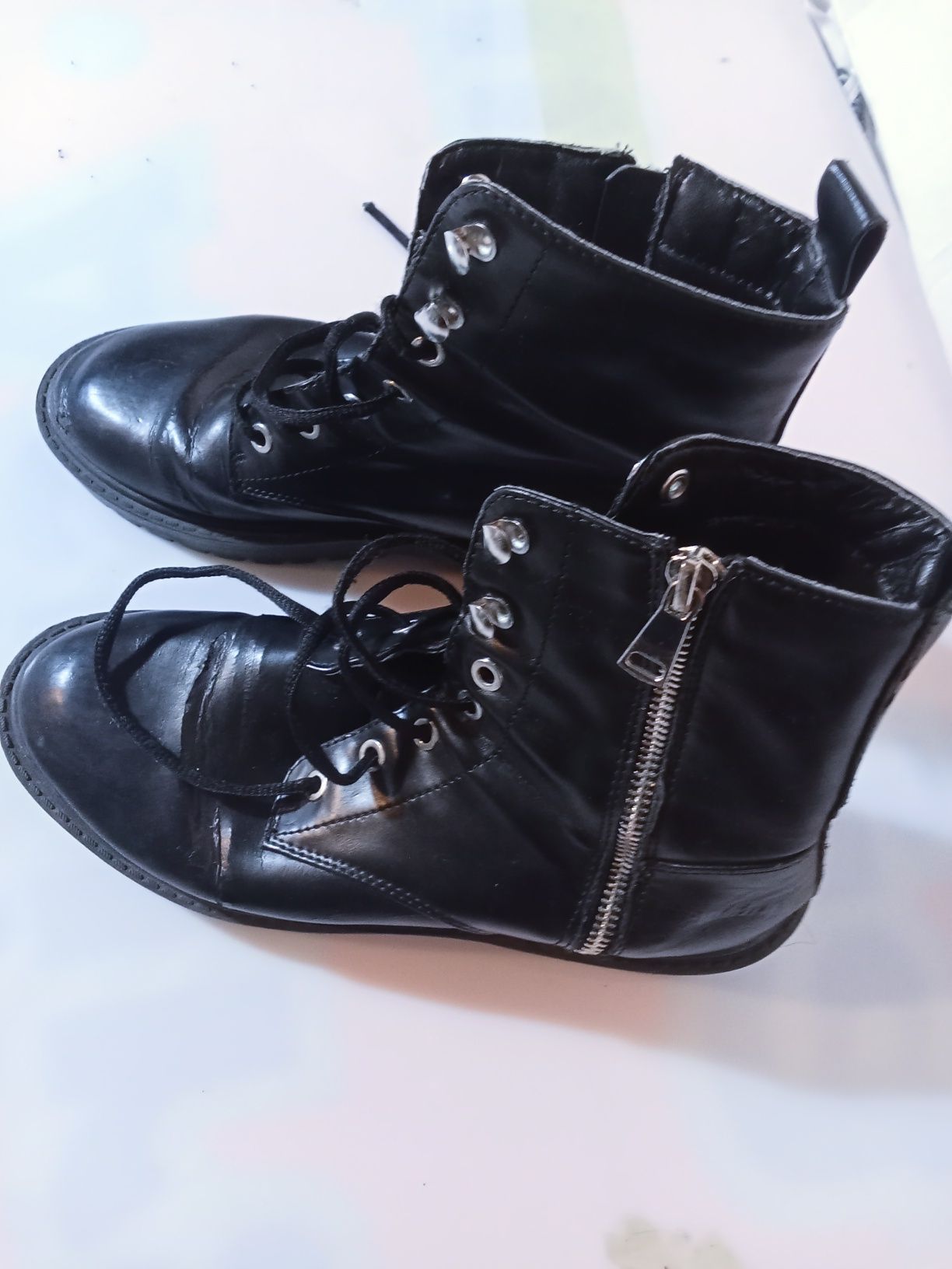Botas pretas de senhora,38, como novas Ref 301