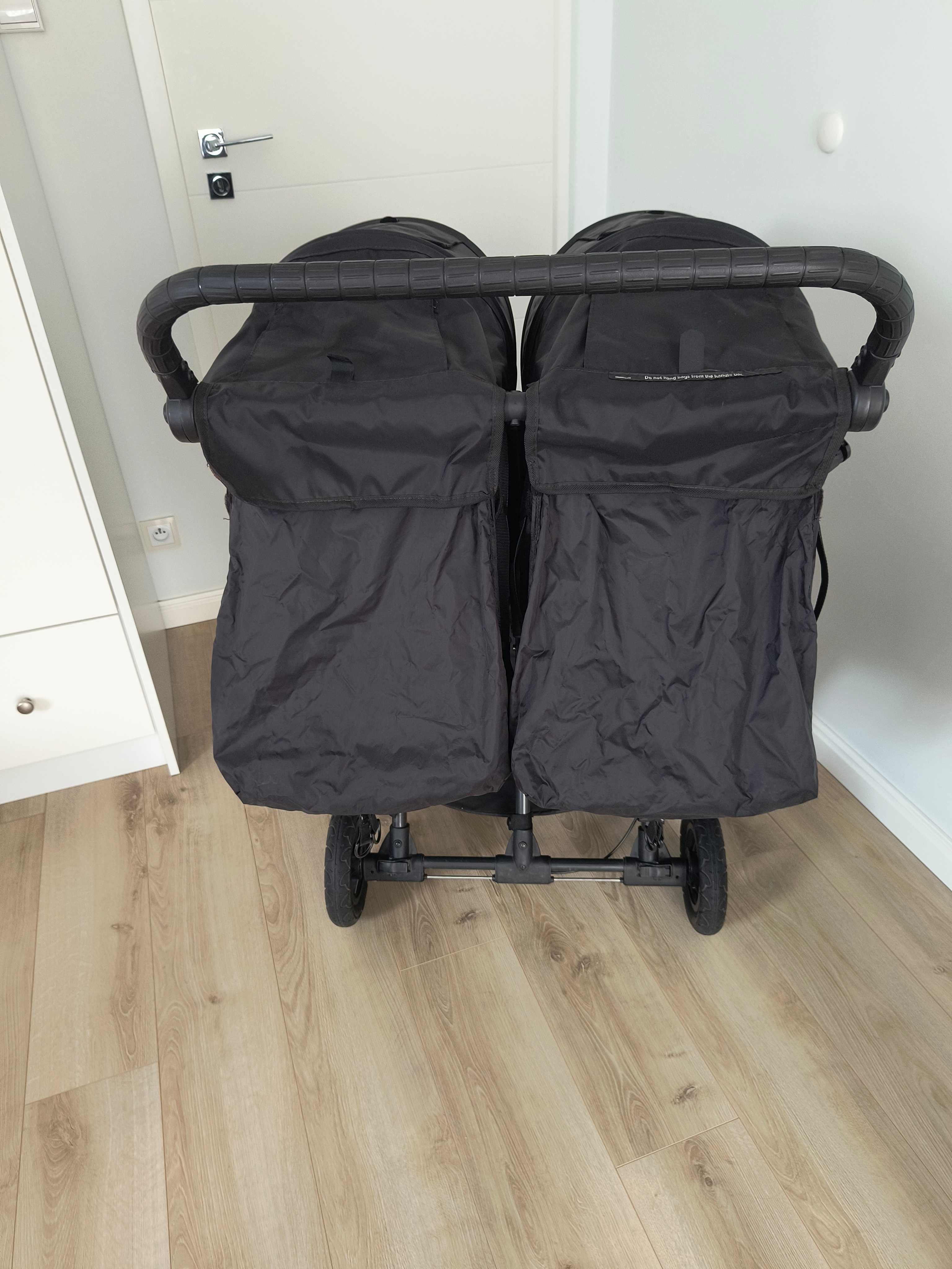 Wózek dla bliźniaków 2 w 1 Baby Jogger City Mini GT Double  JAK NOWY!!